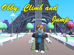 Mchezo Obby: Climb and Jump