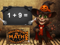 Mchezo Halloween Tom Math Challenge