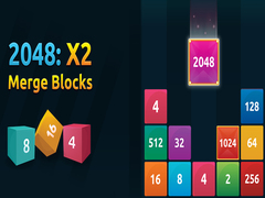 Mchezo 2048 X2 Merge Blocks