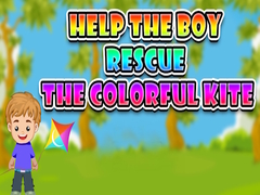 Mchezo Help the Boy Rescue the Colorful Kite