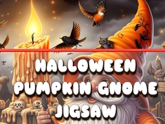 Mchezo Halloween Pumpkin Gnome Jigsaw