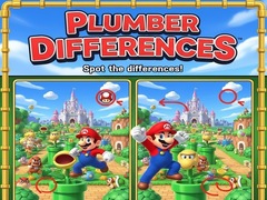 Mchezo Plumber Differences