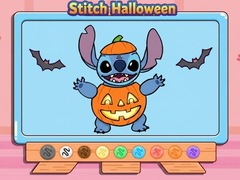 Mchezo Coloring Book: Stitch Halloween