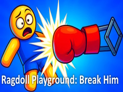 Mchezo Ragdoll Playground: Break Him