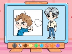 Mchezo Coloring Book: Soda Pop Jinu