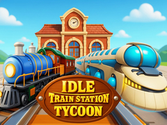 Mchezo Idle Train Station Tycoon