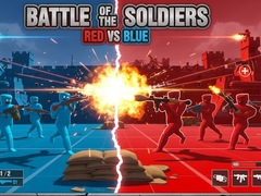 Mchezo Battle of the Soldiers: Red vs Blue