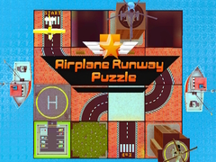 Mchezo Airplane Runway Puzzle