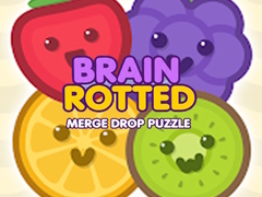 Mchezo Brain Rotted Merge Drop Puzzle
