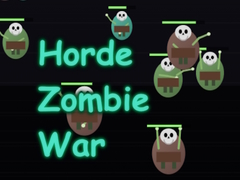 Mchezo Horde Zombie War