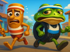 Mchezo Brainrot Marathon: Italian Animal Race