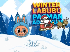 Mchezo Winter Labubu Pacman Adventure