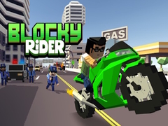 Mchezo Blocky Rider