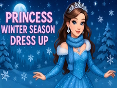 Mchezo Princess Winter Season Dress Up