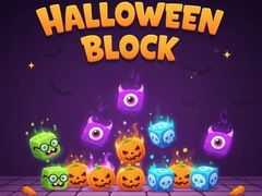 Mchezo Halloween Block