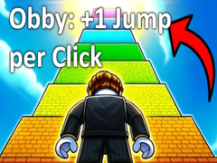 Mchezo Obby: +1 Jump per Click