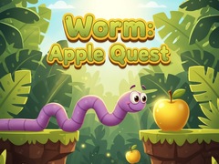 Mchezo Worm:  Apple Quest