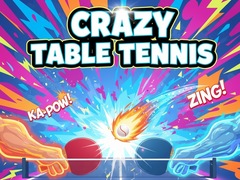 Mchezo Crazy Table Tennis