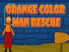 Mchezo Orange Color Man Rescue