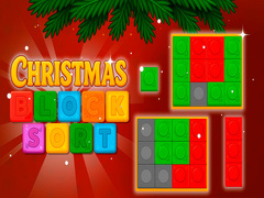 Mchezo Christmas Blocks Sort