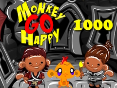 Mchezo Monkey Go Happy Stage 1000