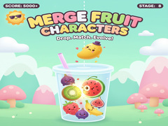 Mchezo Merge Fruit Characters