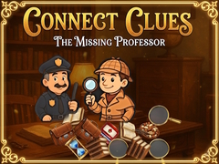 Mchezo Connect Clues The Missing Professor