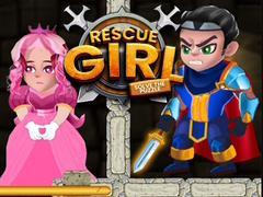 Mchezo Rescue Girl Solve the Puzzle