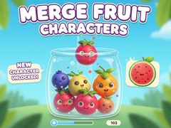 Mchezo Merge Fruit Characters