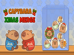 Mchezo Capybara Xmas Merge