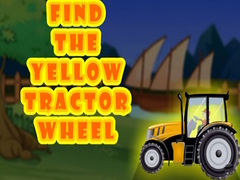 Mchezo Find the Yellow Tractor Wheel