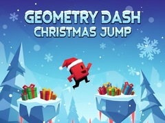 Mchezo Geometry Dash Christmas Jump