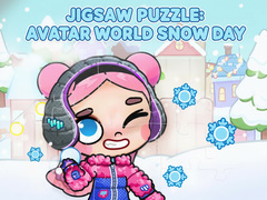 Mchezo Jigsaw Puzzle: Avatar World Snow Day