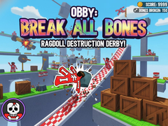Mchezo Obby: Break All Bones Ragdoll