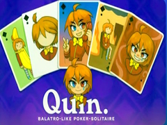 Mchezo Quin. Balatro-like poker-solitaire