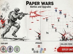 Mchezo Paper Wars Battles and Upgrades