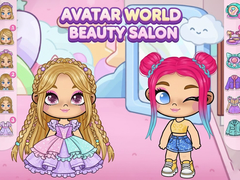 Mchezo Avatar World Beauty Salon