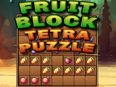 Mchezo Fruit Block Tetra Puzzle
