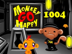 Mchezo Monkey Go Happy Stage 1004