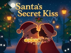 Mchezo Santa's Secret Kiss