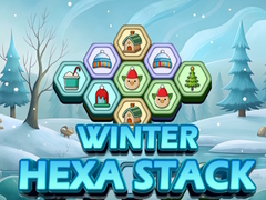 Mchezo Winter Hexa Stack