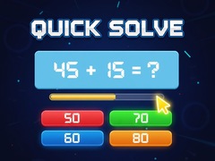 Mchezo Quick Solve