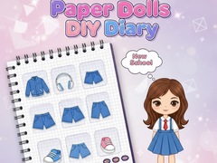 Mchezo Paper Dolls DIY Diary