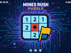 Mchezo Mines Rush Puzzle
