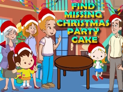 Mchezo Find Missing Christmas Party Cake