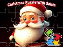 Mchezo Christmas Puzzle With Santa