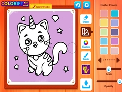 Mchezo Cat Coloring