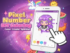 Mchezo Pixel Number  DIY Coloring