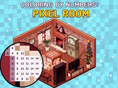Mchezo Coloring by Numbers. Pixel Room