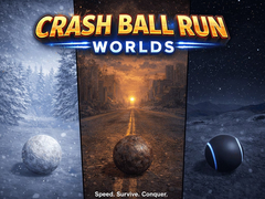 Mchezo Crash Ball Run: Worlds